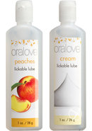 Oralove Delicious Duo Peaches/cream Set