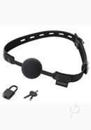Sincerely Lock Lace Silic Ball Gag(disc)