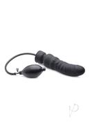 Ms Dick Spand Inflate Dildo Black