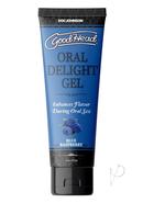 Goodhead Oral Delight Gel Blue Rasp 4oz