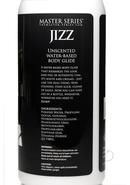 Ms Jizz Unscented Water Based Lube 34oz