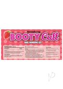 Booty Call Anal Numbing Gel Strawberry