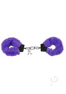 Merci Fluff Cuffs Purple